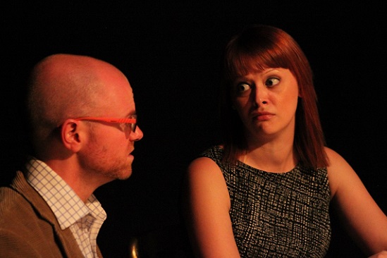 Paul O'Neill & Rachael Hall in Indigestion.